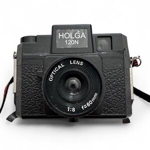 Holga 120N Black Medium Format Film Camera with 60mm Lens